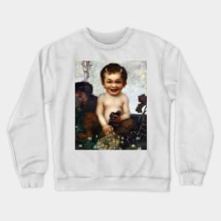 Young Faun - Franz von Stuck Crewneck Sweatshirt